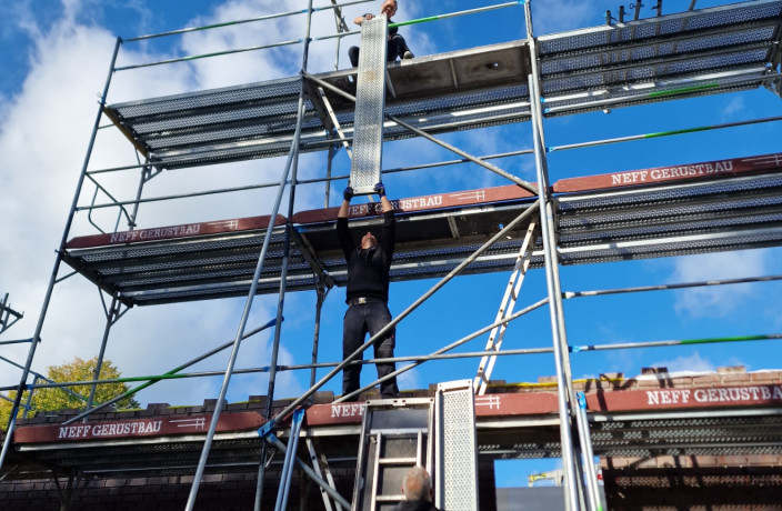 Beispielarbeit von Neff Gerüstbau GmbH - veröffentlicht auf Geruestbau.org